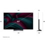 LG OLED evo AI OLED65C54LA 65 pulgadas 4K Ultra HD Smart TV Negro